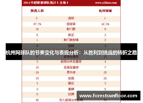 杭州网球队的节奏变化与表现分析：从胜利到挑战的转折之路